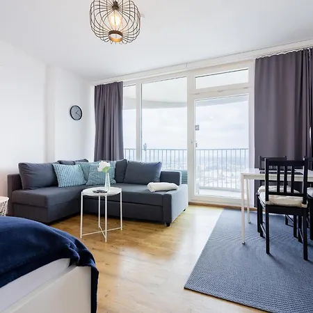 Apartamento Skyline Augsburg-stilvoll & Zentral