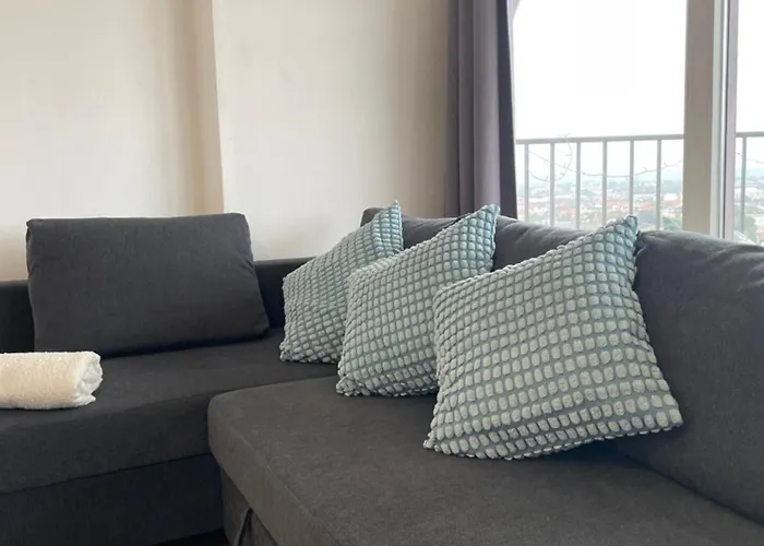 Апартаменти Skyline Augsburg-stilvoll & Zentral