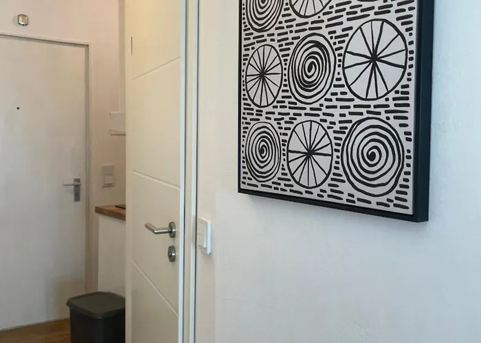 Апартаменти Skyline Augsburg-stilvoll & Zentral Аугсбург