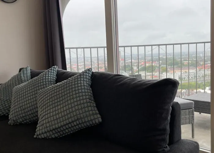 Апартаменти Skyline Augsburg-stilvoll & Zentral