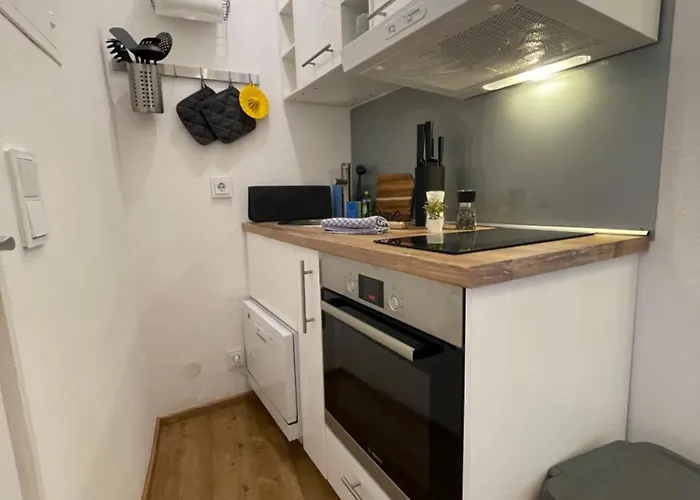 Апартаменти Skyline Augsburg-stilvoll & Zentral Аугсбург